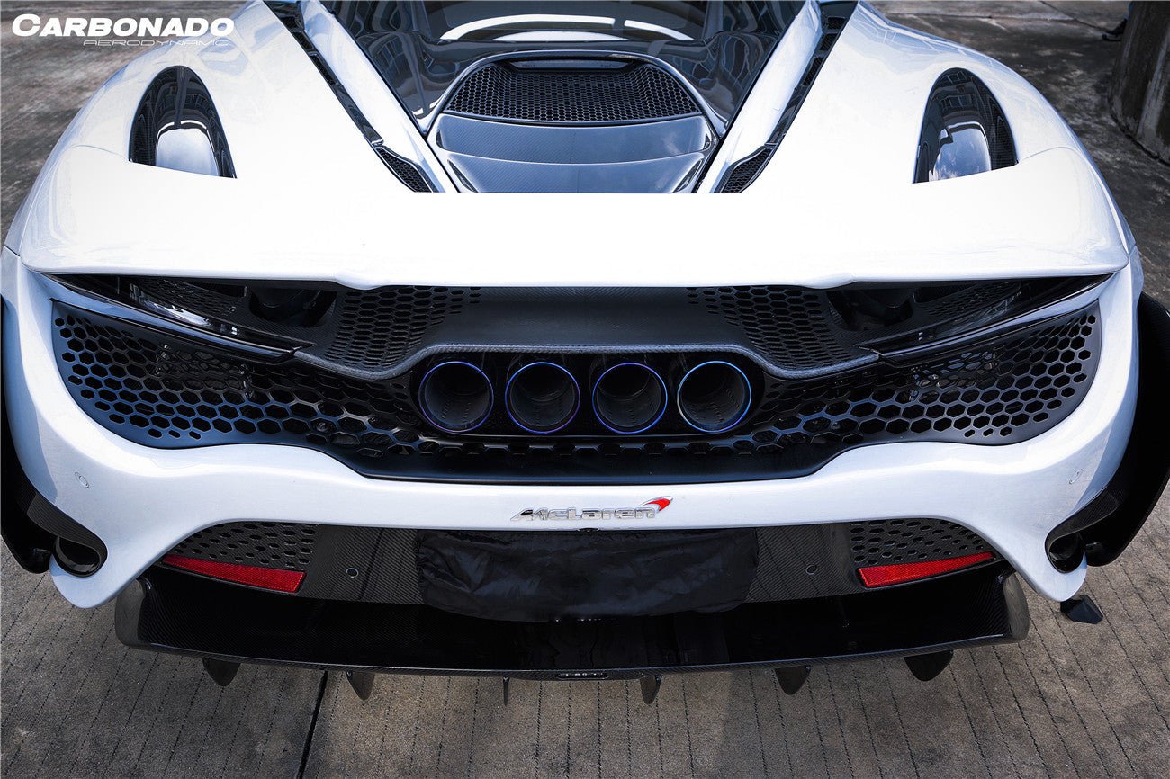 2017 - 2022 McLaren 720s 765LT-Style Rear Bumper and Wing